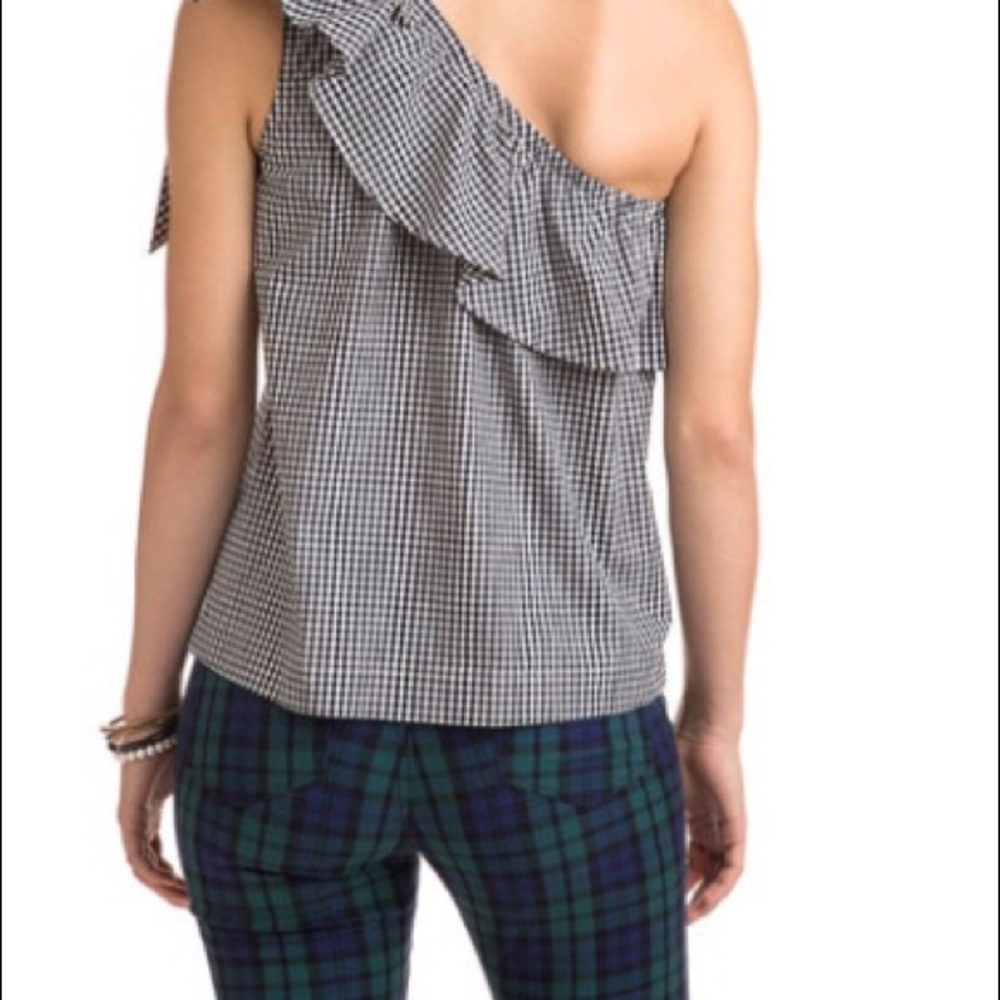Vineyard Vines one shoulder bow top. - Picture 2 of 3